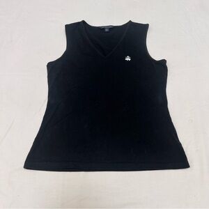 Brooks Brothers Black Tank Top